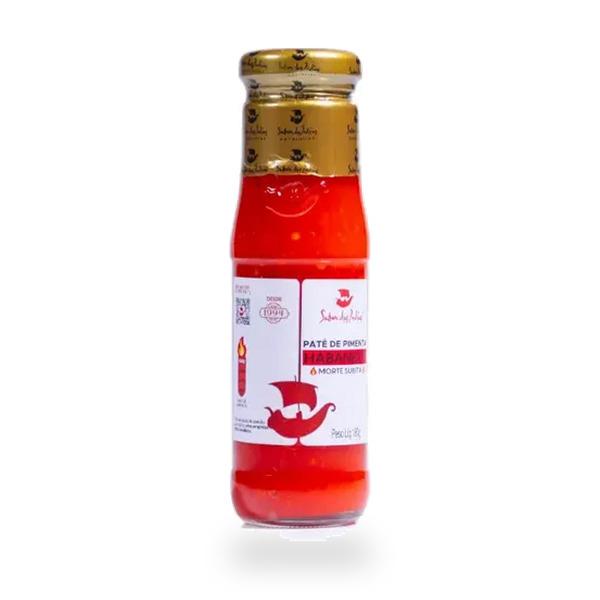 PATÊ PIMENTA HABANERO SABORES DAS INDIAS 180G