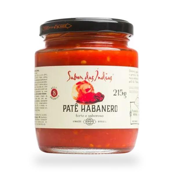 PATÊ PIMENTA HABANERO SABORES DAS INDIAS 215G