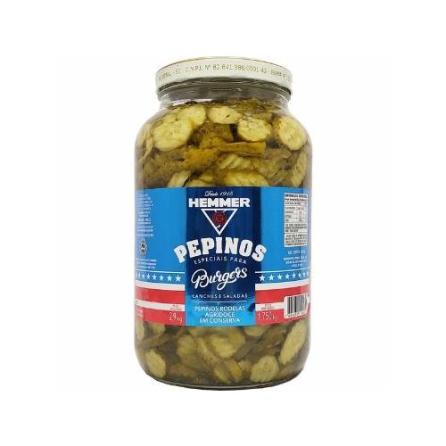 PEPINO RODELAS AGRIDOCE HEMMER 350G