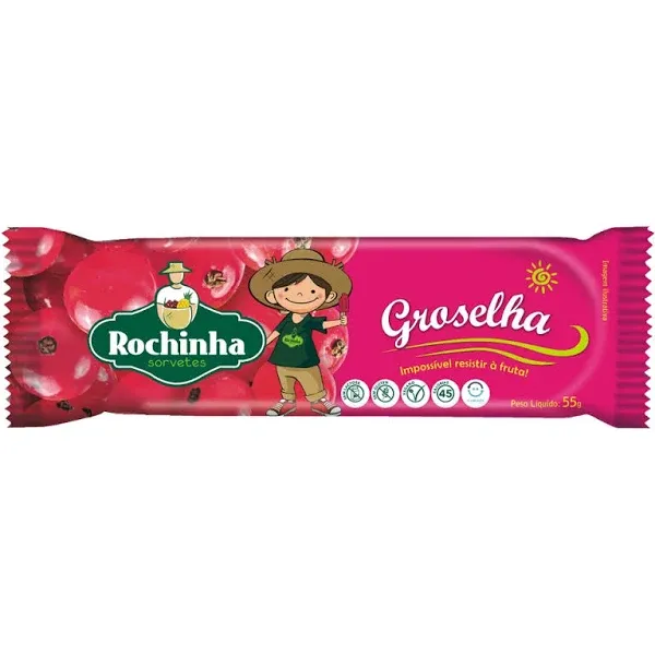 PICOLÉ GROSÉLHA ROCHINHA