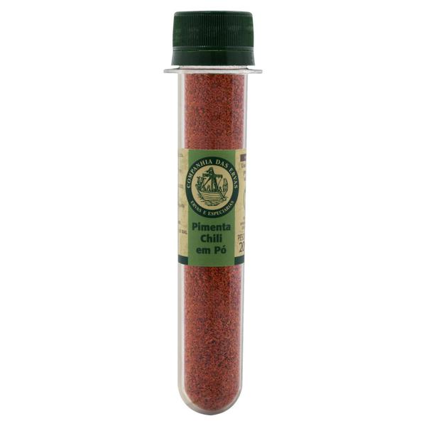 PIMENTA CHILI PÓ CIA DAS ERVAS