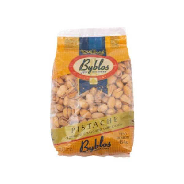 PISTACHE TORRADO BYBLOS 454GR