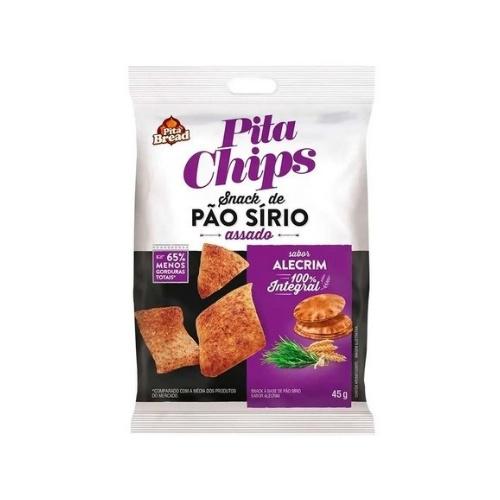 PITA CHIPS INTEGRAL ALECRIM PITA BREAD 45G