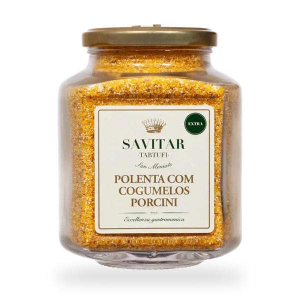 POLENTA BRANCA AO FUGHI PORCINI SAVITAR 450G