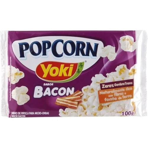 POPCORN BACON YOKI 100G