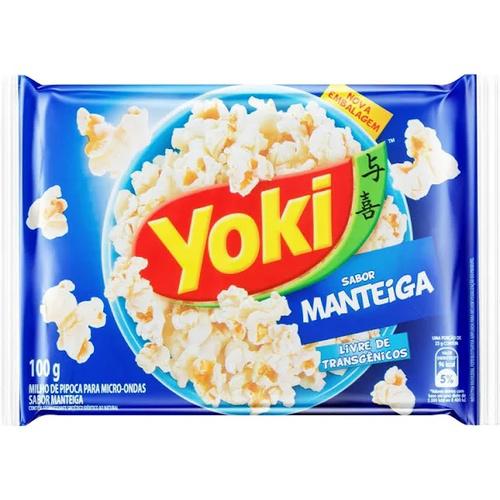 POPCORN MANTEIGA YOKI 100G