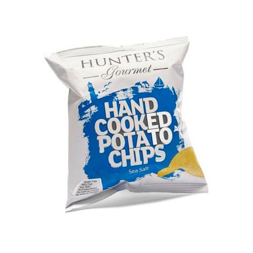 POTATO CHIPS SEA SALT HUNTERS 125G