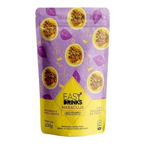 PREPARO DE FRUTAS MARACUJÁ EASY DRINKS 100GR