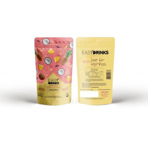 PREPARO DE FRUTAS PINA COLADA EASY DRINKS 100GR