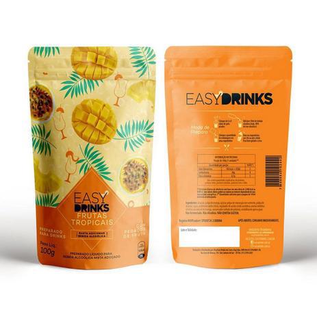 PREPARO DE FRUTAS TROPICAIS EASY DRINKS 100GR