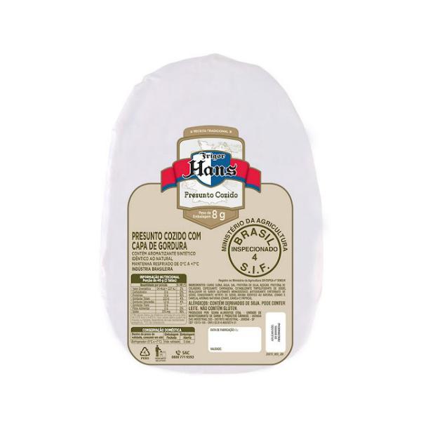PRESUNTO COZIDO ALEMÃO HANS FATIADO 200g