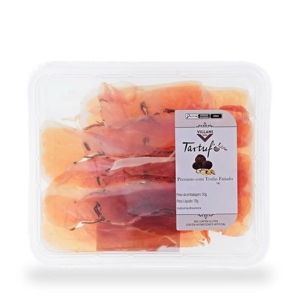 PRESUNTO CRU COM TRUFAS FATIADO VILLANI 70G