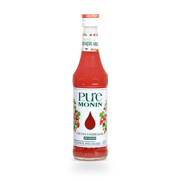 PURÊ MONIN FRUTAS VERM ZERO AÇÚCAR 330ML