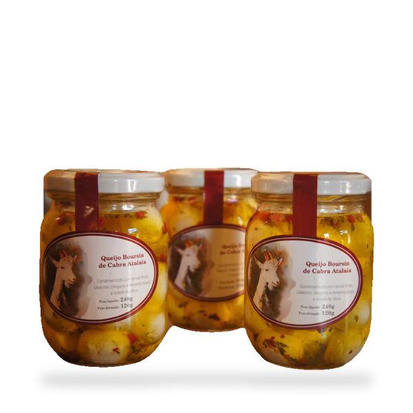 QUEIJO BOURSIN DE CABRA NO AZT ATALAIA 200G