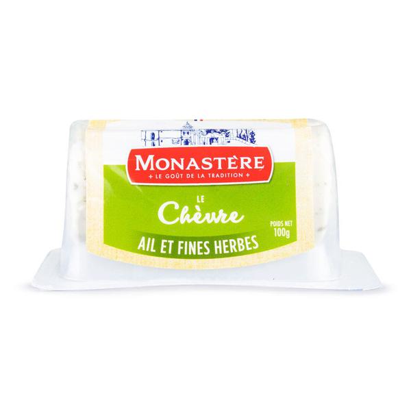 QUEIJO CABRA COM ALHO ERVAS MONASTERE 100G