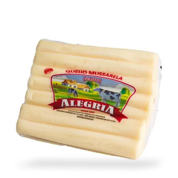 QUEIJO MUSSARELA PALITO NOZ ALEGRIA FATIADO KG