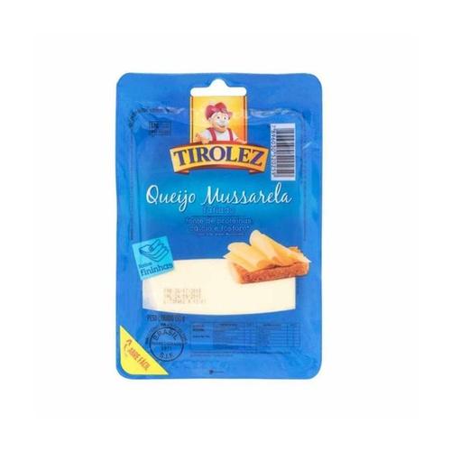 QUEIJO MUSSARELA TIROLEZ FATIADA 200g