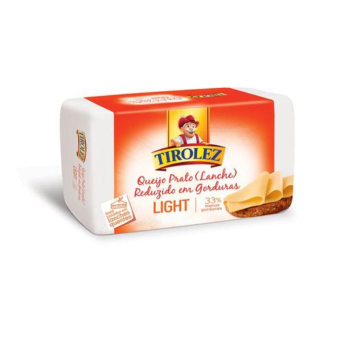 QUEIJO PRATO TIROLEZ LIGHT 200g