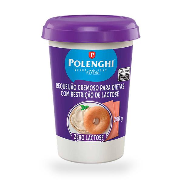 QUEIJO REQUEIJÃO POLENGHI ZERO LACTOSE 200GR