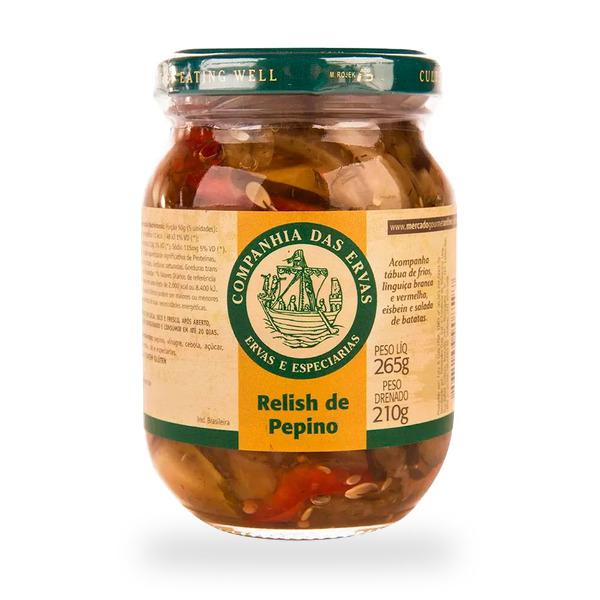 RELISH DE PINO CIA DAS ERVAS 265G