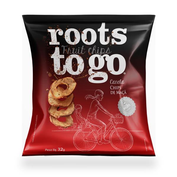 ROOTS TO GO VEG CHIPS CANELA E MAÇÃ 32G