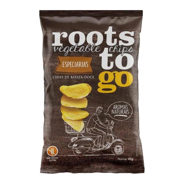 ROOTS TO GO VEG CHIPS ESPECIARIAS 45G