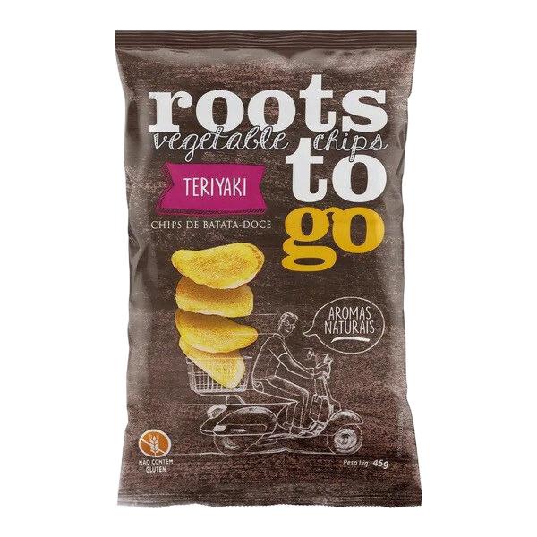 ROOTS TO GO VEG CHIPS TERIYAKI 45G