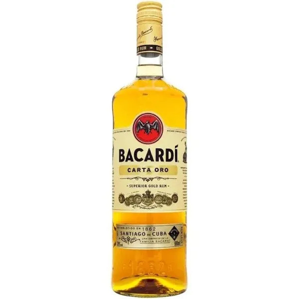 RUM BACARDI OURO 980ML