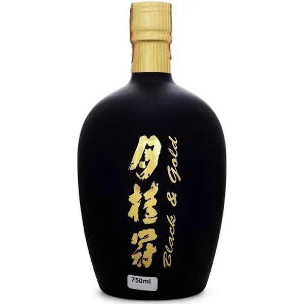 SAKE AME GEKKEIKAN BLACK E GOLD 750ML