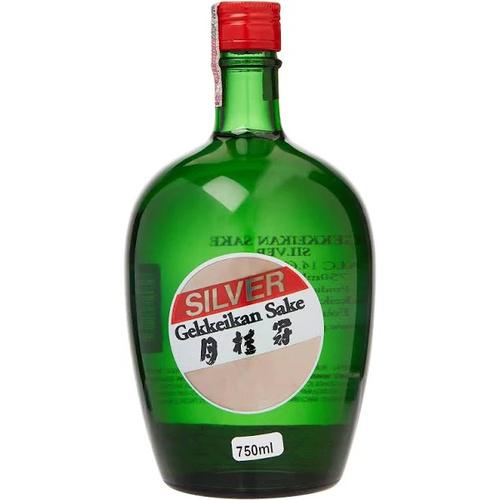 SAKE SILVER GEKKEIKAN 750ML