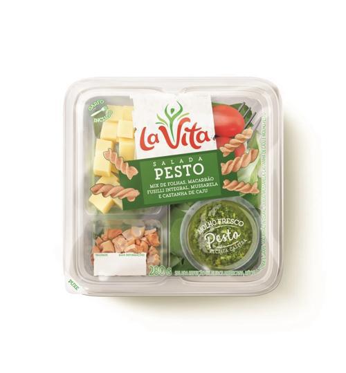 SALADA COM PESTO LA VITA 200G
