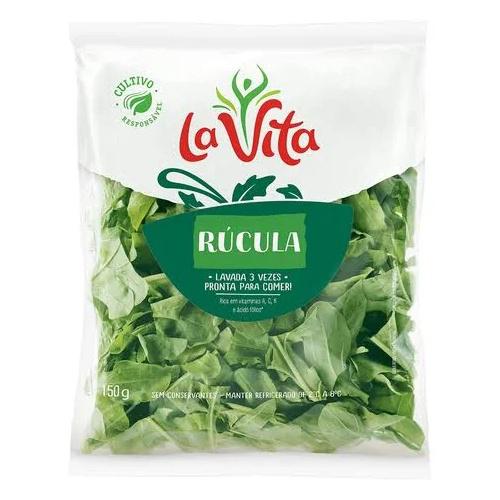 SALADA RÚCULA FATIADA LA VITA 150GR