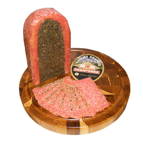 SALAME CHAPATA COM PIMENTA VERDE CASAPONSA KG