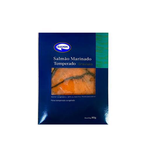 SALMÃO GRAVLAKS DAMM FATIADO 80G
