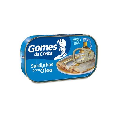 SARDINHA GOMES DA COSTA 125G ÓLEO