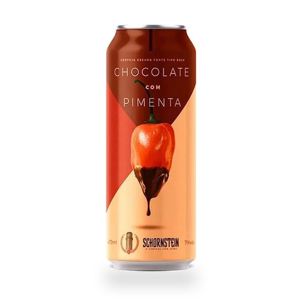 SCHORNSTEIN BOCK CHOCOLATE COM PIMENTA LT 473ML