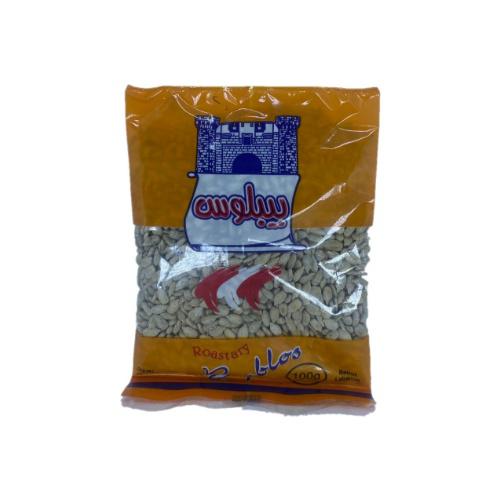 SEMENTE GIRASSOL TORRADO SEM CASCA BYBLOS 100G
