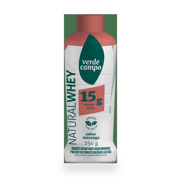 SHAKE WHEY 15 MORANGO VERDE CAMPO 250ML