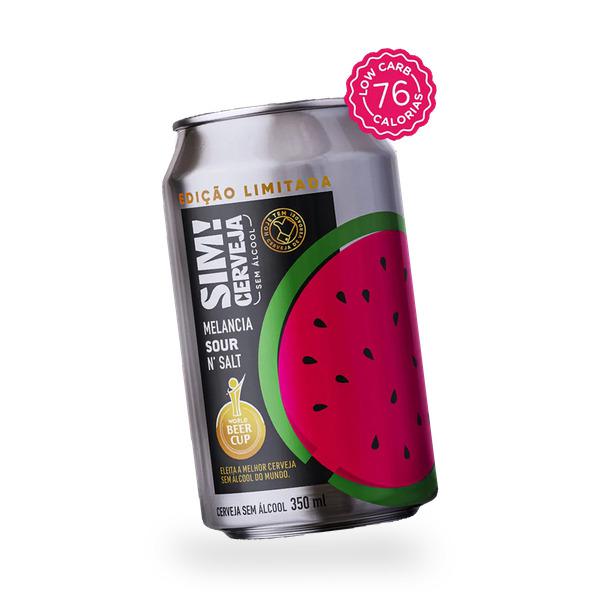 SIM SOUR N SALT MELANCIA SEM ALCOOL 350ML
