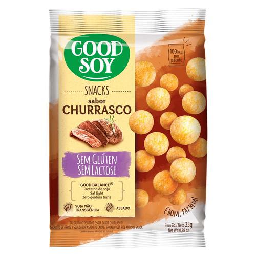 SNACK SOJA GOOD SOY CHURRASCO 25G