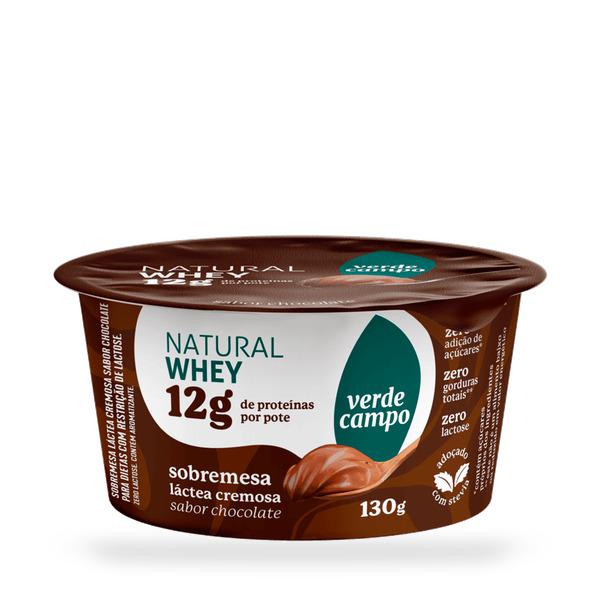 SOBREMESA PROTEICA CHOCOLATE VERDE CAMPO 130G