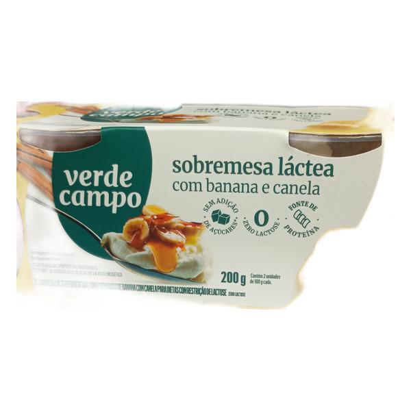 SOBREMESABANANA E CANELA VERDE CAMPO 200G