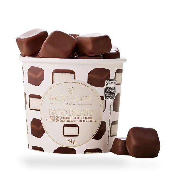 SORVETE BOMBOM BACIO DI LATTE 144G