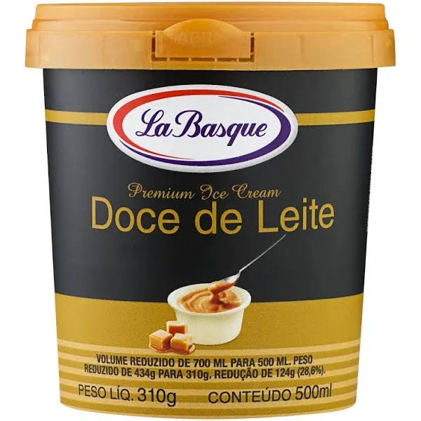 SORVETE LA BASQUE CAFÉ CROCANTE 500ML