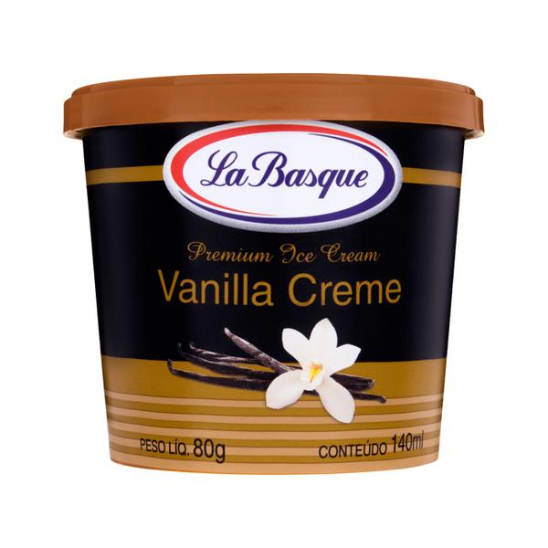 SORVETE LA BASQUE VANILLA 80% 140ML