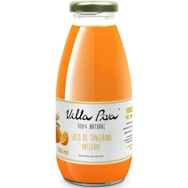 SUCO DE TANGERINA INTEGRAL VILLA PIVA 300ML