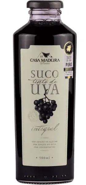 SUCO DE UVA CASA MADEIRA 500ML