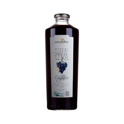 SUCO DE UVA ORGÂNICO CASA MADEIRA 1L