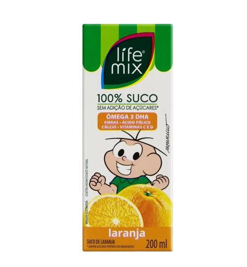 SUCO LIFE KIDS MIX LARANJA 200ML