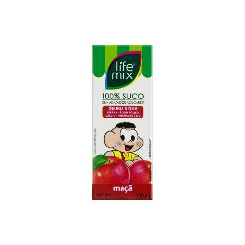 SUCO MAÇA LIFE MIX KIDS 200ML